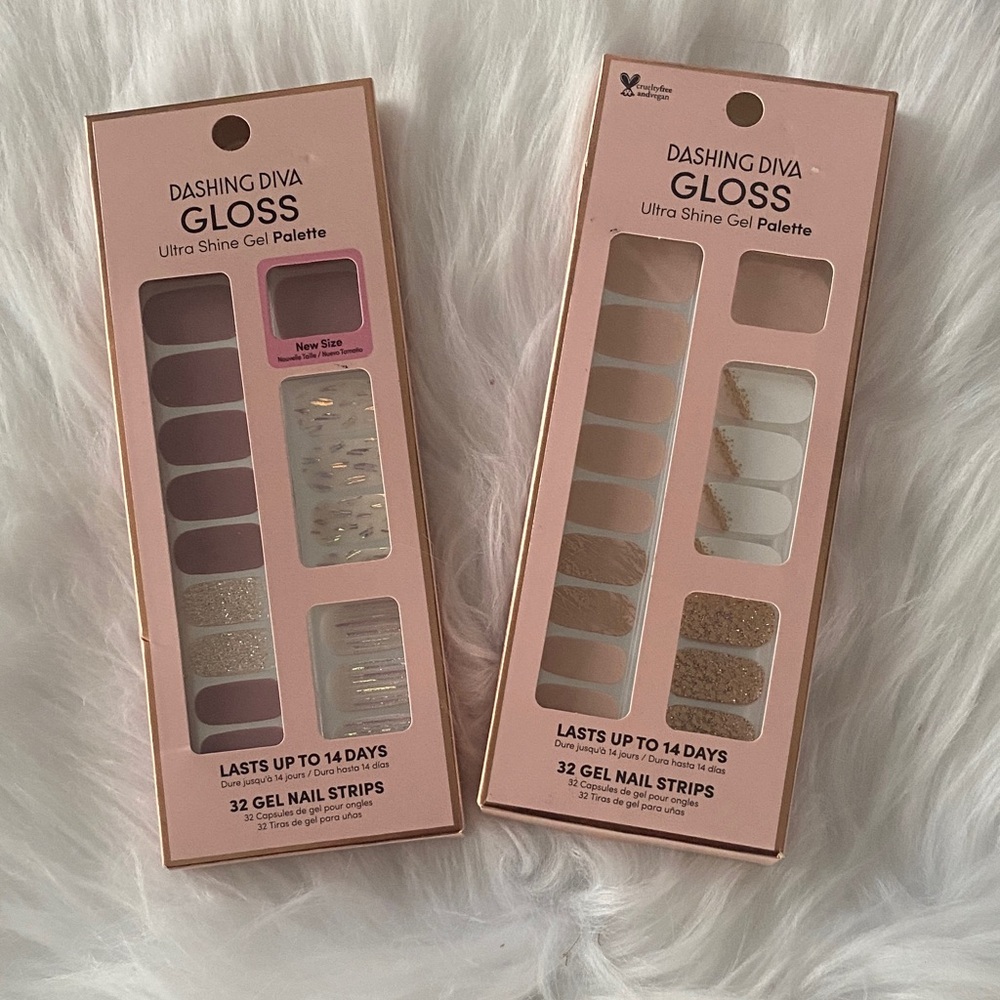 Dashing Diva Gloss Ultra Shine Gel Press-On Nails - NIB